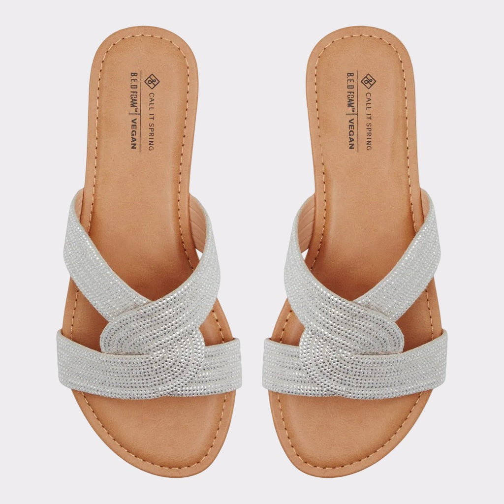 Blisss Silver shoes - image 6 - Call It Spring KSA