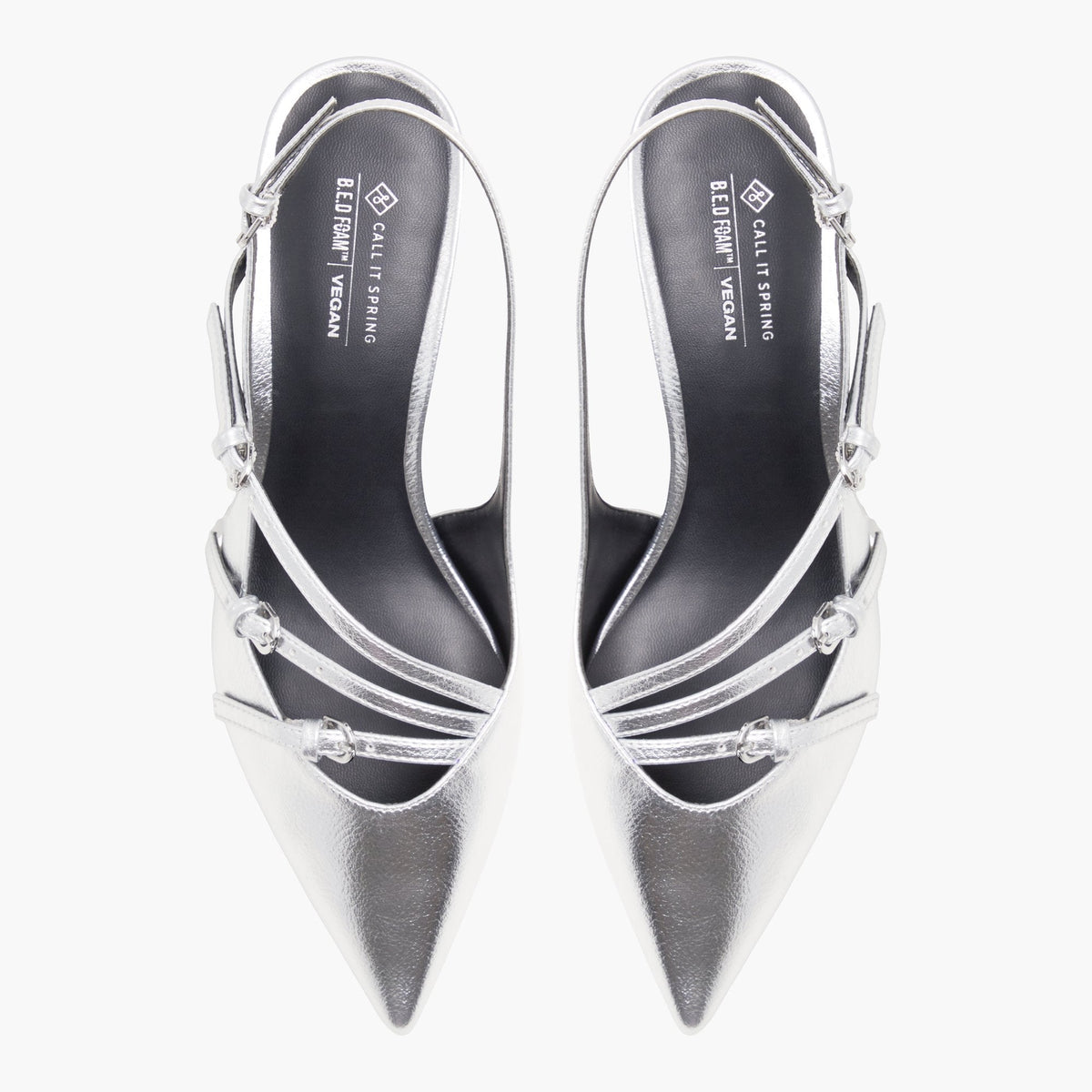 Reginna Silver shoes - image 7 - Call It Spring KSA
