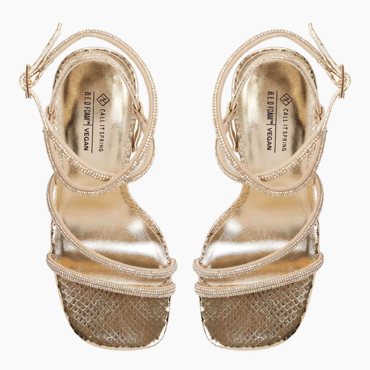 Alluree Gold shoes - image 7 - Call It Spring KSA