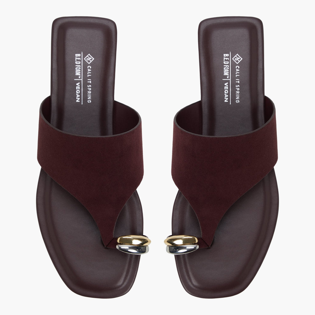 Rachylle Dark brown shoes - image 9 - Call It Spring KSA
