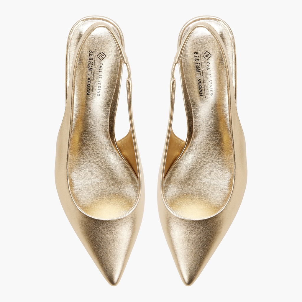 Dariahh Gold shoes - image 6 - Call It Spring KSA