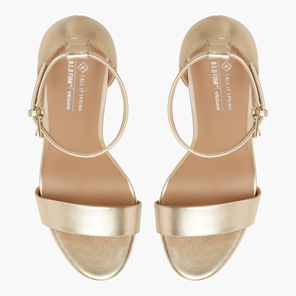 Gemmma Gold shoes - image 6 - Call It Spring KSA