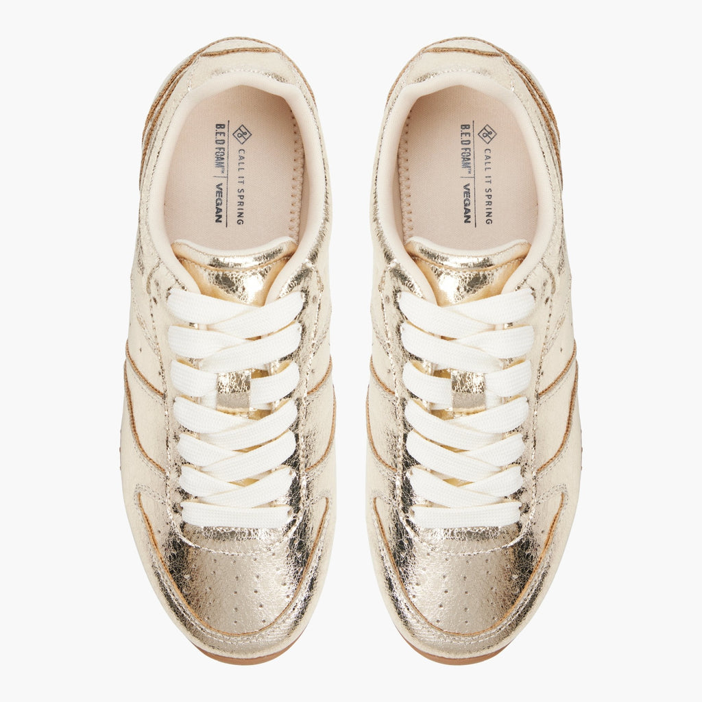 Alexandraa Gold shoes - image 6 - Call It Spring KSA