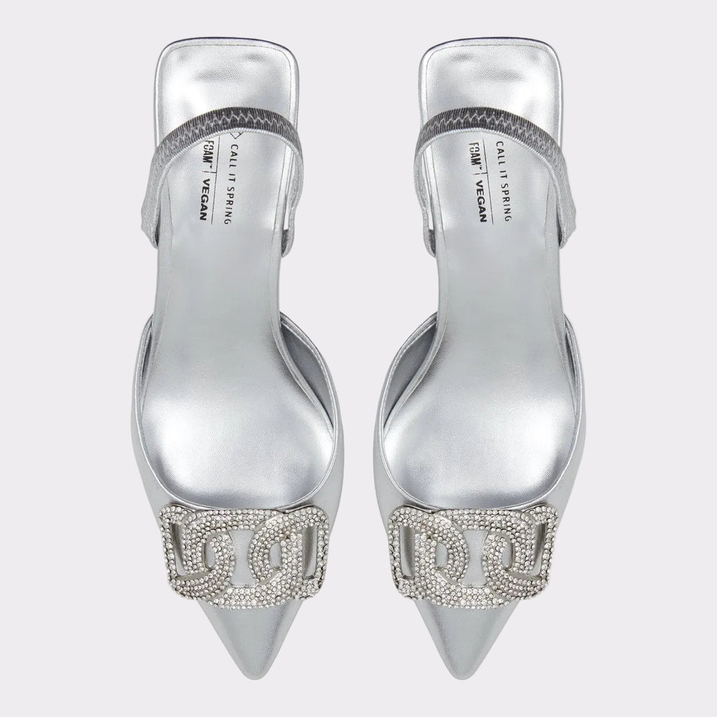 Soiiree Silver shoes - image 6 - Call It Spring KSA
